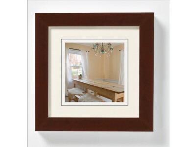 Rahmen Peppers 10x10 Nussbaum