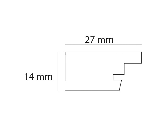 Henzo Rahmen Driftwood 20x30 mbrown
