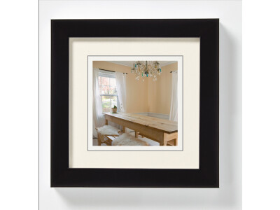 Rahmen Peppers 10x10 schwarz