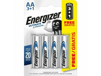 Batterie AA 3+1/4er Mignon