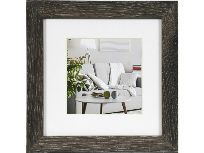 Henzo Rahmen Modern 15x15cm Grau