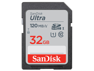 32GB SDHC-Karte Ultra UHS-I U1 Class10 120 MB/s