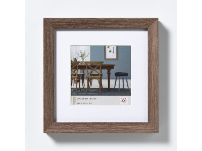 Rahmen Fiorito 30x30 nussbaum