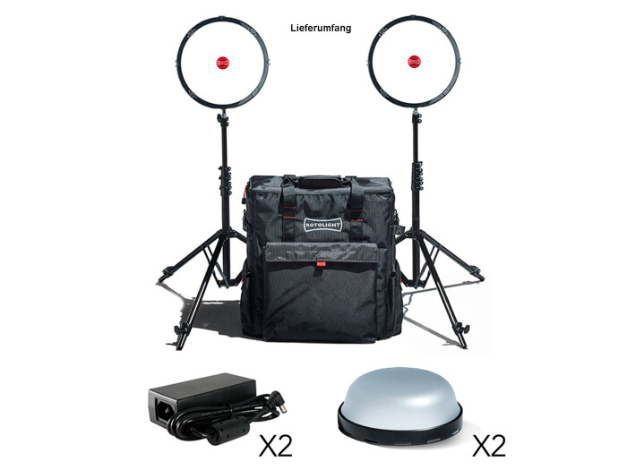 Rotolight AEOS 2 Masters Kit RGBWW- LED-Leuchte