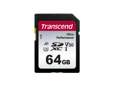 64GB SDXC-Karte 340S UHS-I U3 V30 A1 160/50MB/s