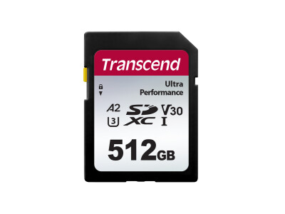 512GB SDXC-Karte 340S UHS-I U3 V30 A2 160/90MB/s
