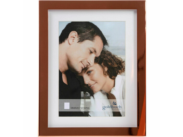 Goldbuch Rahmen ModernArt 13x18 kupfer