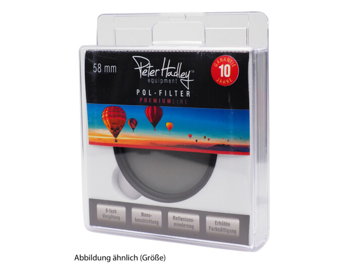 Peter Hadley POL-Filter circular Ø 49 mm Nano, multi-coated Peter Hadley POL-Filter circular Ø 49 mm Nano, multi-coated