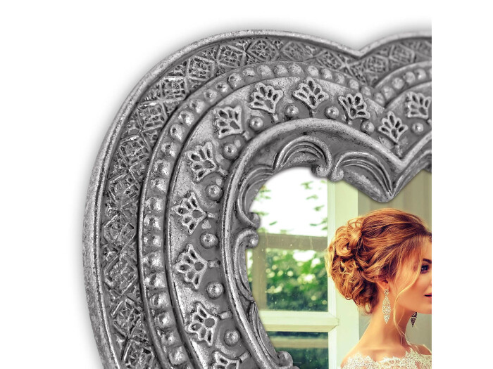 Zep Rahmen Roche Heart 8x8 silbern