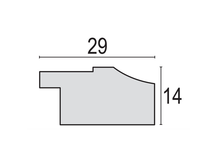 Zep Rahmen Enna grey 20x30