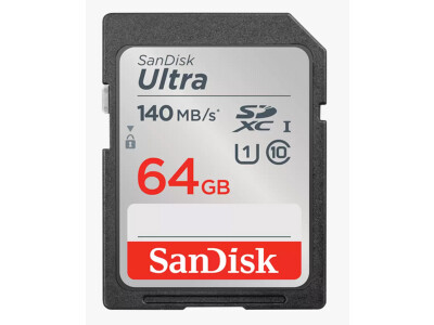 64GB SDXC-Karte Ultra UHS-1 140MB/s