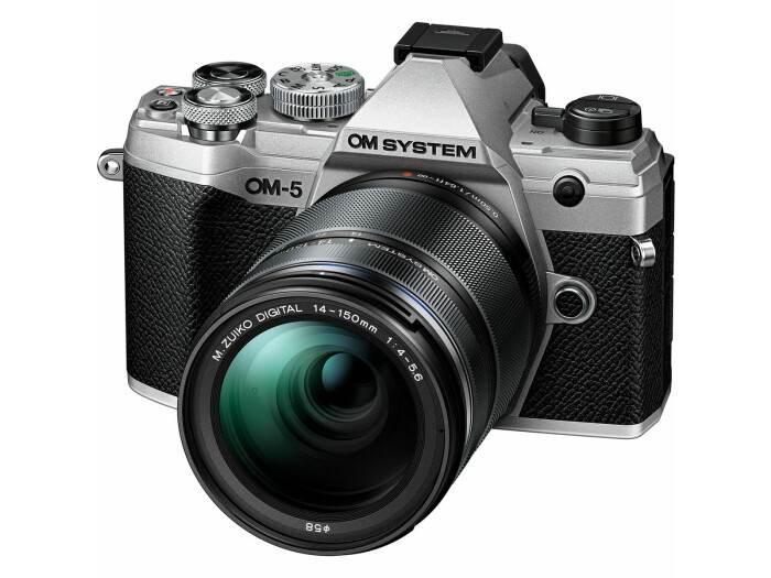 OM System OM-5 Kit + 14-150 Mk II silber/schwarz