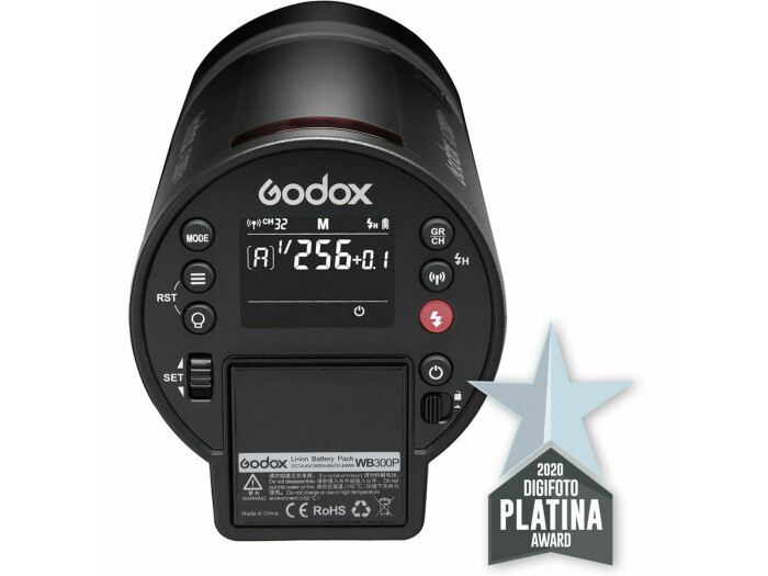 Godox AD300Pro (TTL) mit Akku Studioblitzgerät