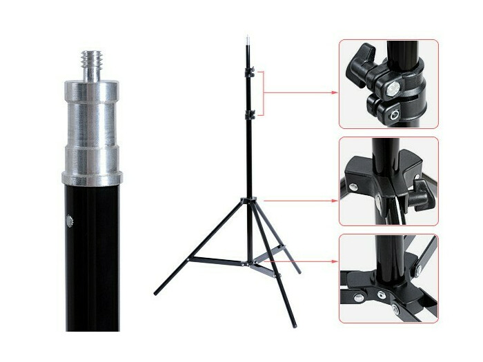 Godox 302 Leuchtenstativ 190cm schwarz