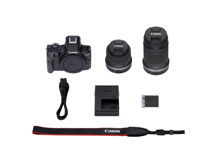 Canon EOS R50 + RF-S 18-45 IS STM + 55-210/5,0-7,1 Canon EOS R50 + RF-S 18-45 IS STM + 55-210/5,0-7,1