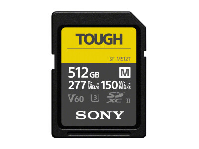 SDXC-Karte 512GB TOUGH Cl10 UHS-II U3 V60,