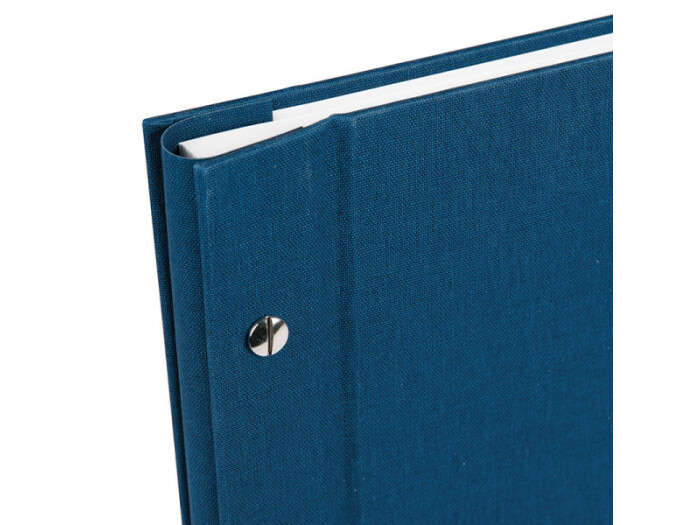 Goldbuch Bella Vista 30x25 cm, blau mit 40 weißen Seiten