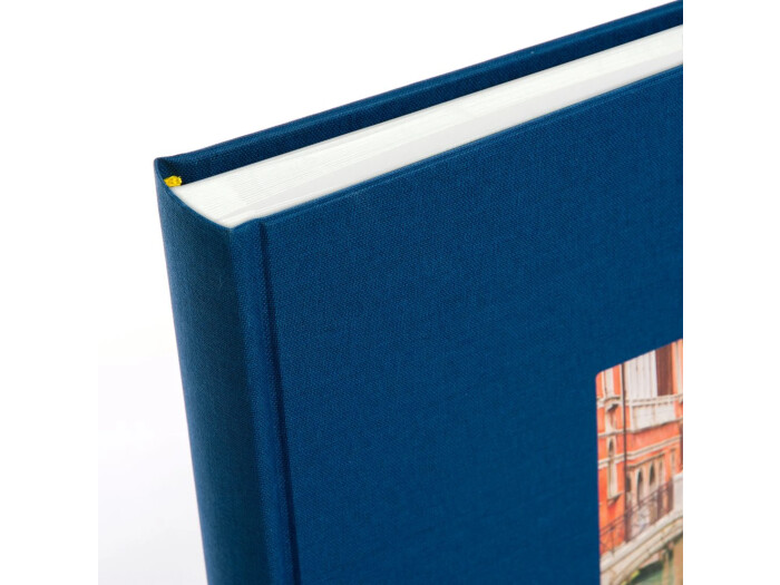 Goldbuch Bella Vista blau, 30x31 cm 100 weiße Seiten,