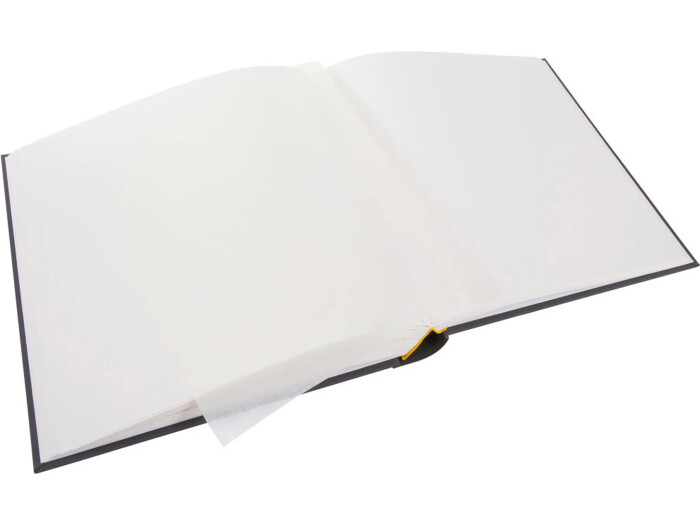 Goldbuch Bella Vista grau, 30x31 cm 100 weiße Seiten,