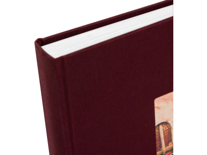 Goldbuch Bella Vista bordeaux, 30x31 cm 100 weiße Seiten,