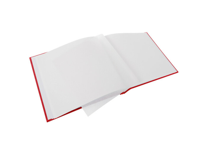 Goldbuch Bella Vista 30x25 cm, rot mit 40 weißenSeiten