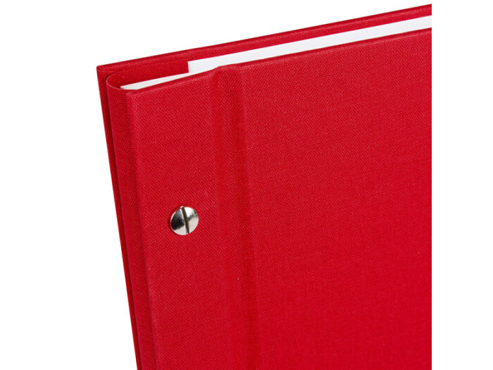 Goldbuch Bella Vista 39x31 cm, rot mit 40 weißen Seiten