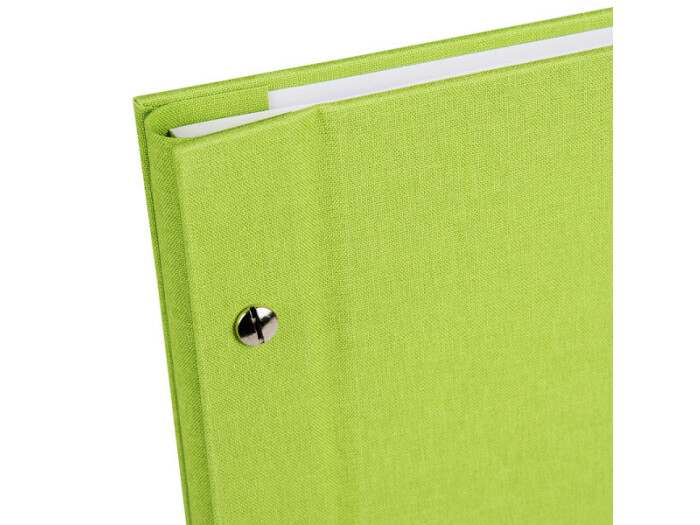 Goldbuch Bella Vista 39x31 cm, grün mit 40 weißen Seiten