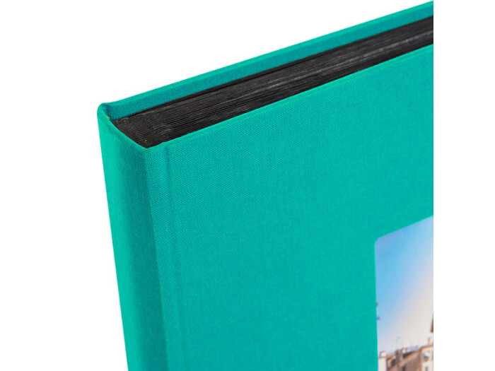 Goldbuch Bella Vista 30x31cm türkis, Album mit 60