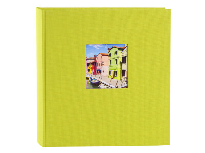 Bella Vista grün, 30x31 cm, 60 weiße Seiten