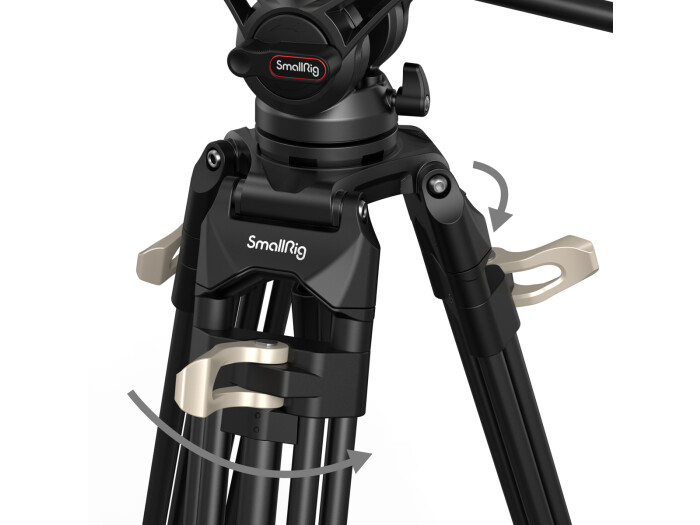 Smallrig 3751 Heavy Duty FluidkopfStativ AD-01