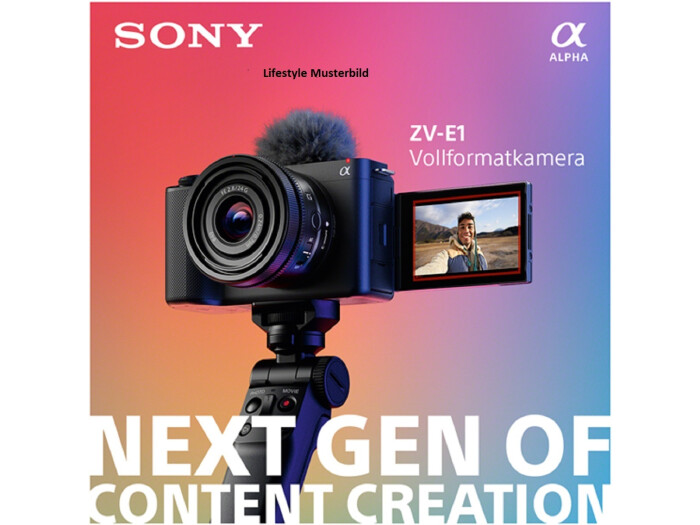 Sony ZV-E1 Body, Schwarz Sony ZV-E1 Body, Schwarz