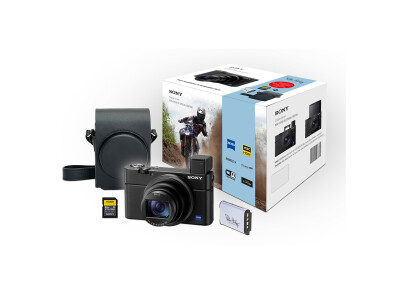 DSC-RX100 VII Kit m. Tasche, 64GB Karte, 2 Akkus