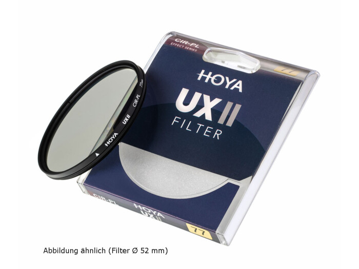 Hoya Filter Pol E52 UXII Polfilter zirkular