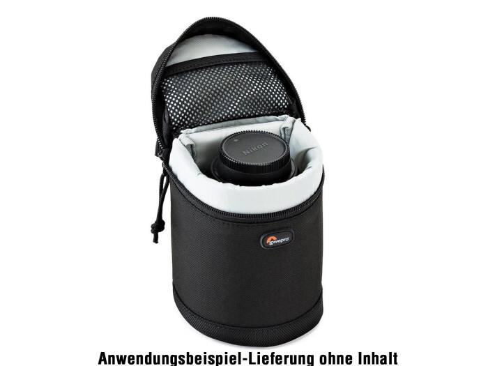 Lowepro Lens Case 8x12 cm schwarz Objektivköcher