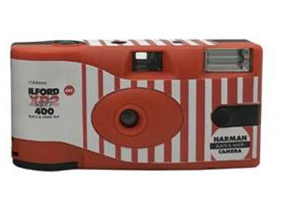 XP2 Einwegkamera 400 ASA mit Blitz sw