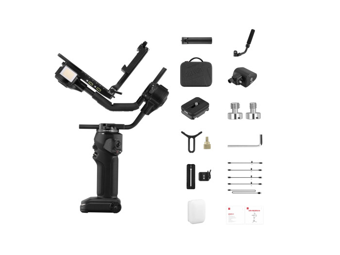 Zhiyun Crane 4 Combo Kit Gimbal, prof. Stabilisator m.