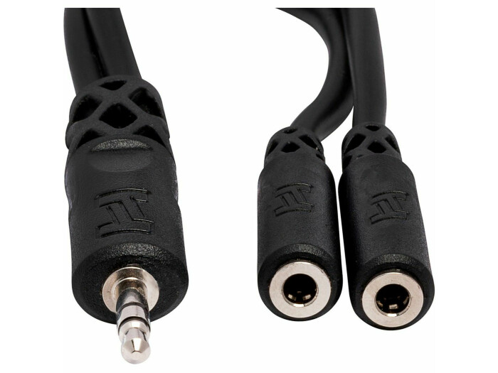 Hosa YMM-232 Kopfhörer Y-Kabel-Adapter 3,5 mm TRS an