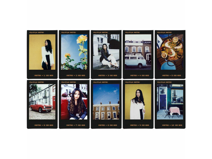 Fujifilm Instax Mini Contact Sheet Sofortbildfilm Color