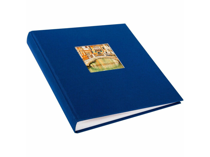 Goldbuch Bella Vista blau, 30x31 cm, 60 weiße Seiten Goldbuch Bella Vista blau, 30x31 cm, 60 weiße Seiten