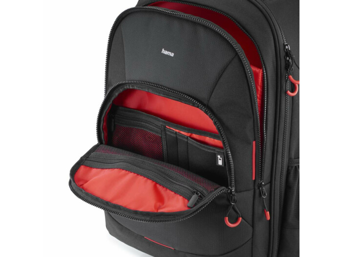 Hama Kamera-Trolley Ohio 200 schwarz/rot 