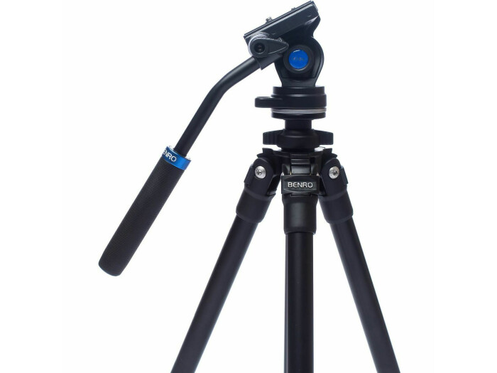 Benro Stativ Slim Video Alu m. 2-Wegeneiger S2CHS