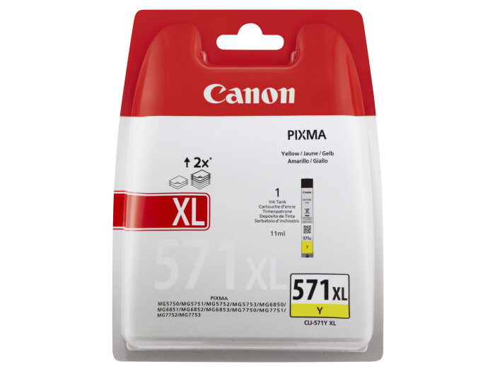 Canon CLI 571 XL Y GELB