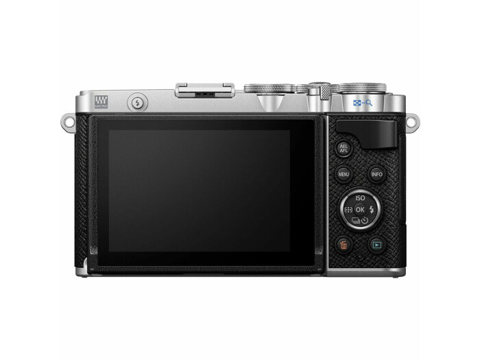 Olympus PEN E-P7 silber + 14-42 mm EZ schwarz, Kamera-Kit