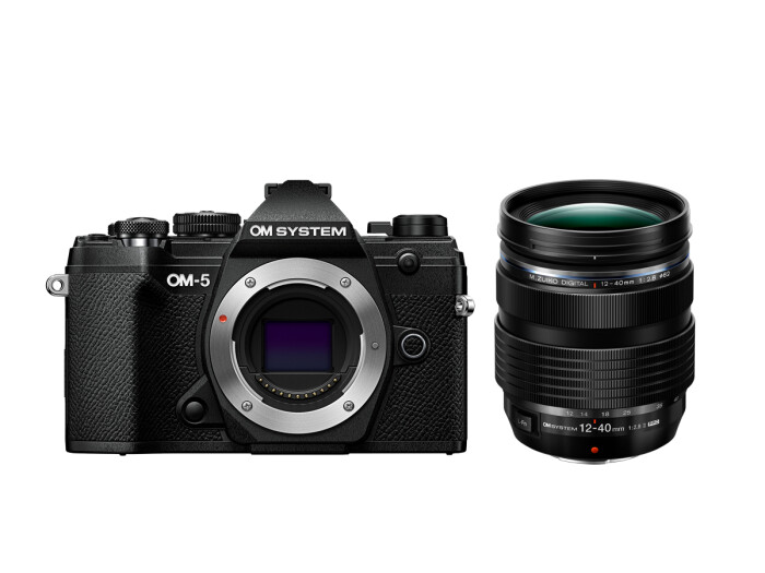 OM System OM-5 Kit 12-40 mm PRO II sw Kamera Kit
