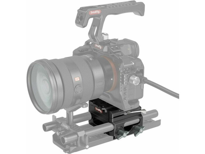 Smallrig 3067 Schnellwechselplatte mit dualer 15 mm Rod