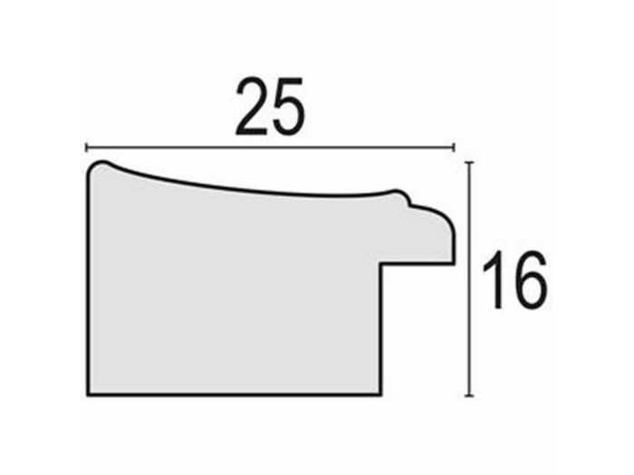 Zep Rahmen Tamigi 3 20x30 cm Braun