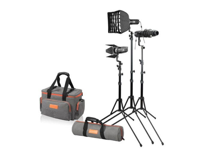 Godox S30-D - S30 Fokusleuchten Kit (3xS30 & Zubehör)