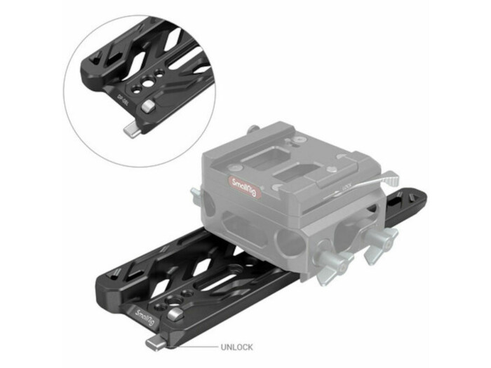 Smallrig 3770 leichte ARRI Schwalben schwanz-Platte 8"