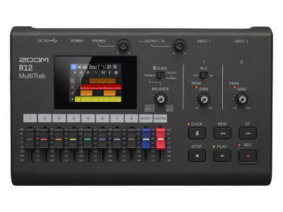 MultiTrak R12, schwarz 8-Spur-Recorder