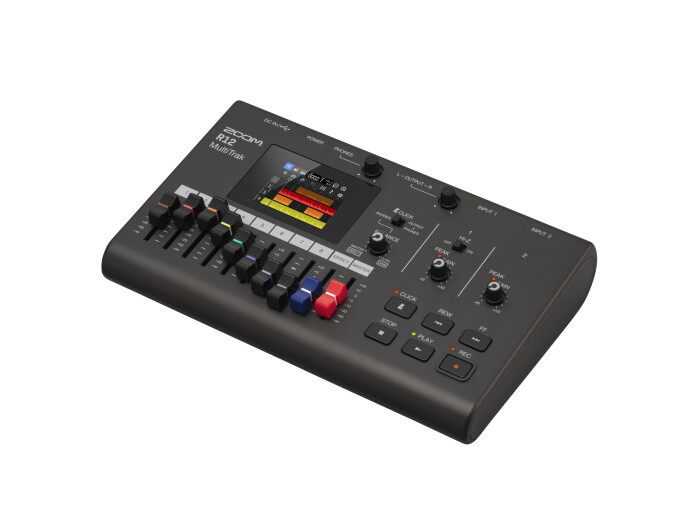 Zoom MultiTrak R12, schwarz 8-Spur-Recorder